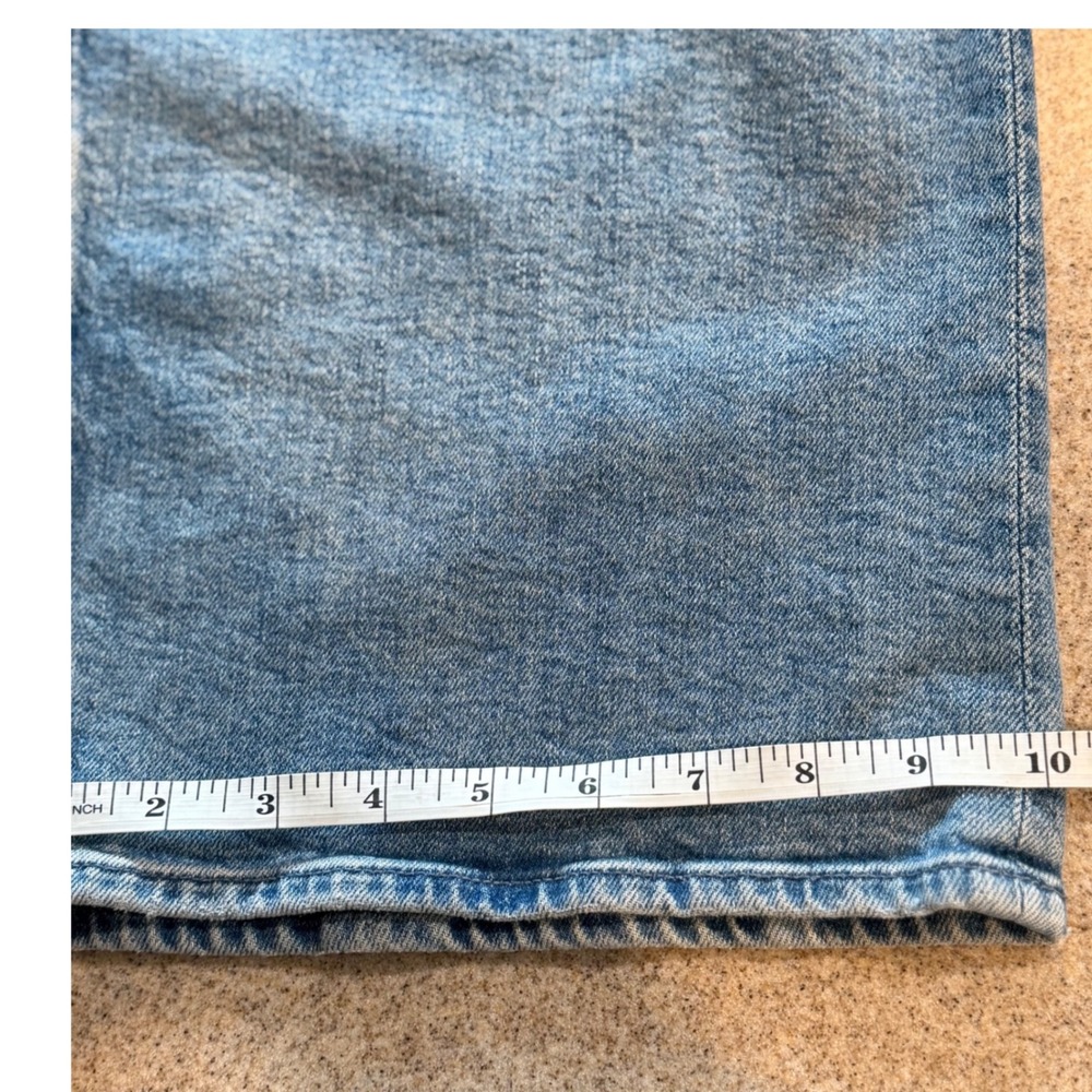 Mother The Down Low Spinner Hover‎ Jeans Womens 30 Blue I Confess Straight Leg - Picture 4 of 12